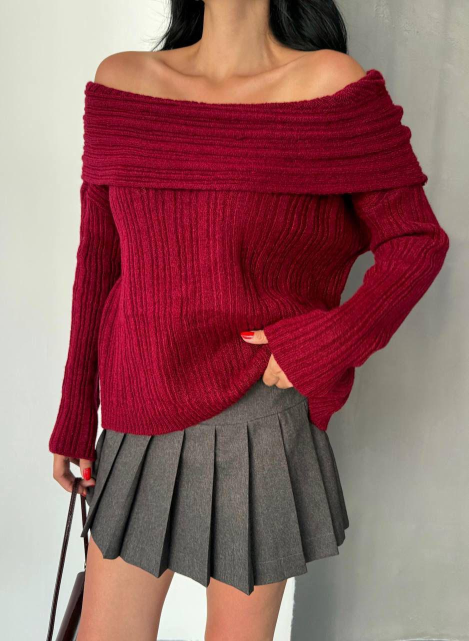 Chic Bare Shoulder - Image 3