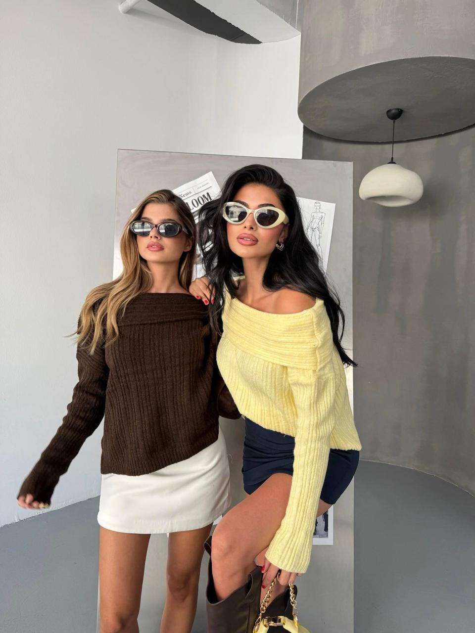 Chic Bare Shoulder - Image 4