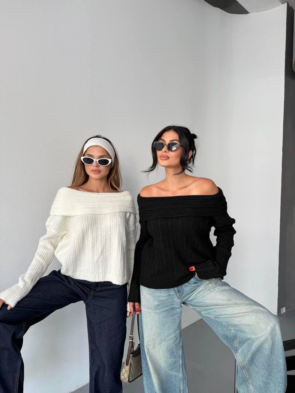 Chic Bare Shoulder - Image 5