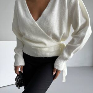 Feminine Wrap Knit