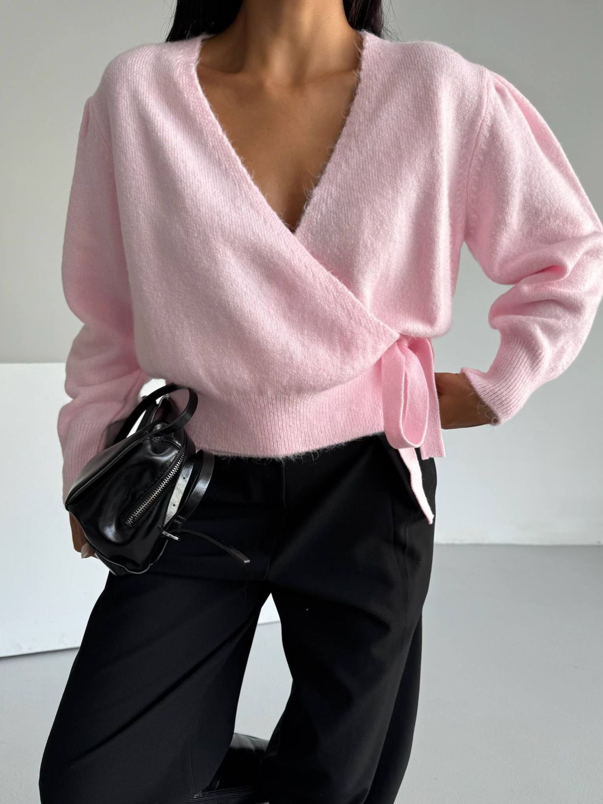 Feminine Wrap Knit - Image 3