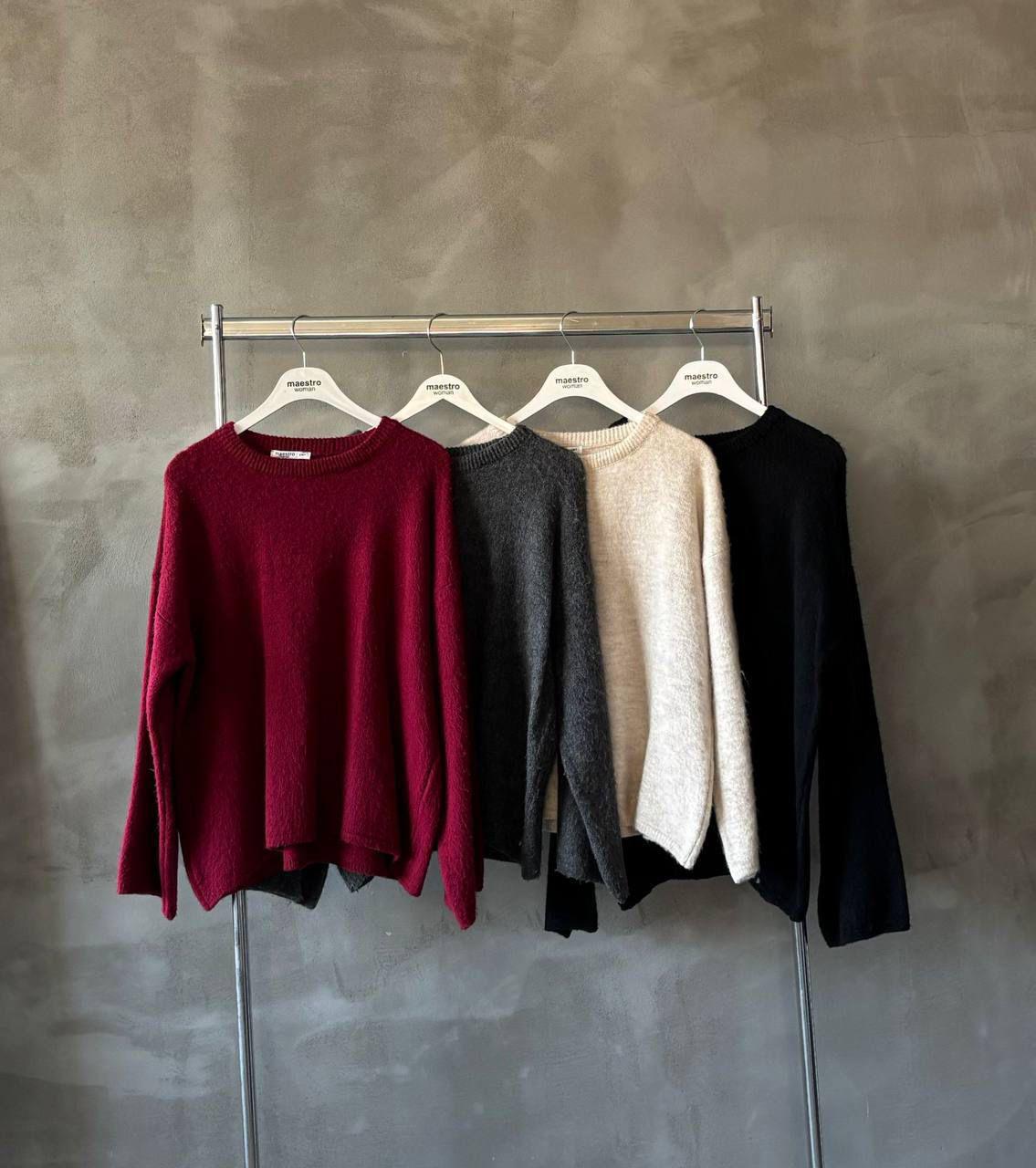 Relaxed Knit Sweater - Image 4