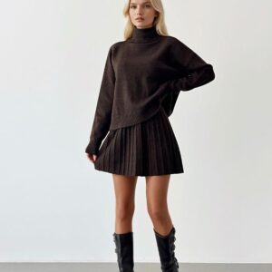 Pleated Knit Set