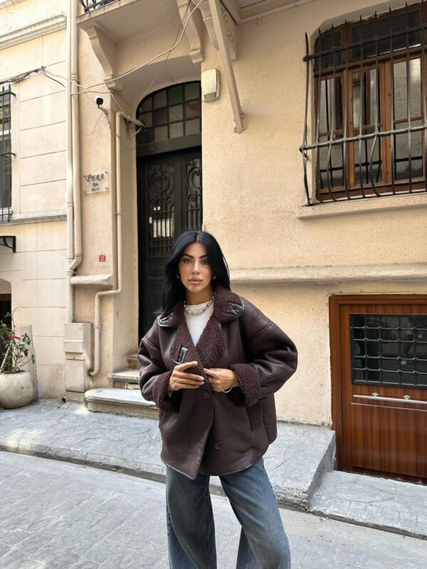 Midnight Shearling Jacket