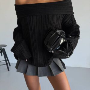 Muse Off-Shoulder Knit