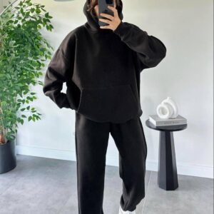 “Be Happy” Oversized Tracksuit