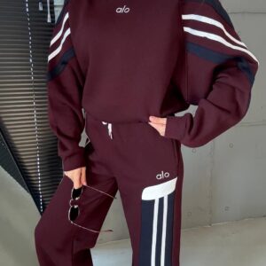 Sporty Stripe Lounge Set